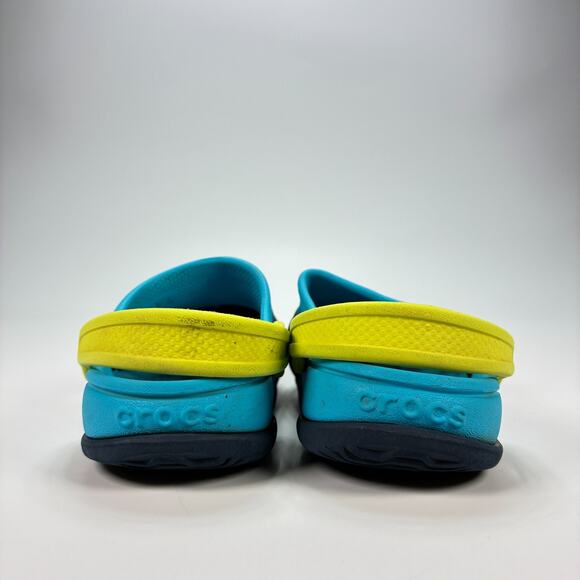Crocs Electro II Clog Blue Slip On Comfort Sandals Lightweight Youth Size 10 - Picture 5 of 8